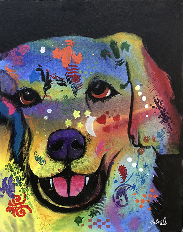 Cachorrinho - 40 x 50 - AST - 2019